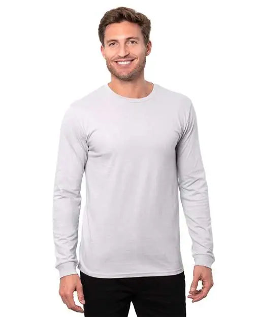 Threadfast Apparel T3000 Epic Long Sleeve T-shirt - Silver - Silver / Xs