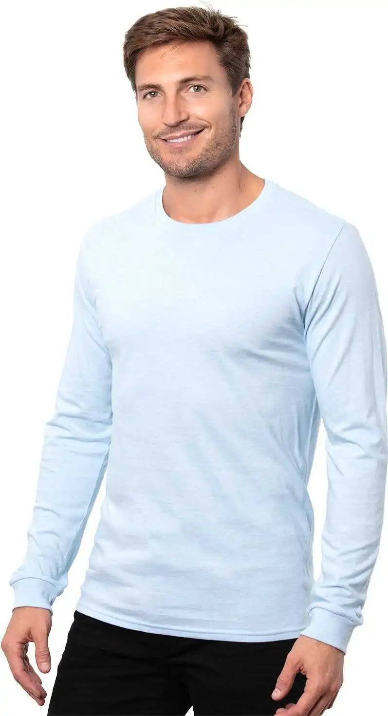 Threadfast Apparel T3000 Epic Unisex Long Sleeve t Shirt Light Blue