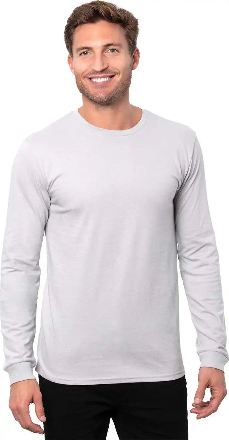 Threadfast Apparel T3000 Epic Unisex Long Sleeve t Shirt Silver
