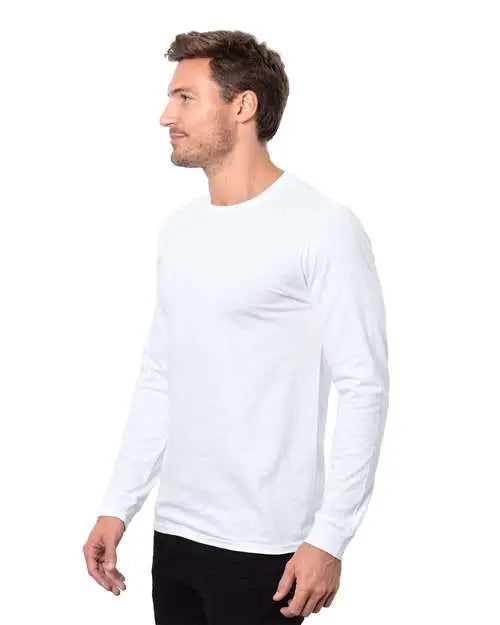 Threadfast Apparel T3001 Epic Cvc Long Sleeve T-shirt - Solid White