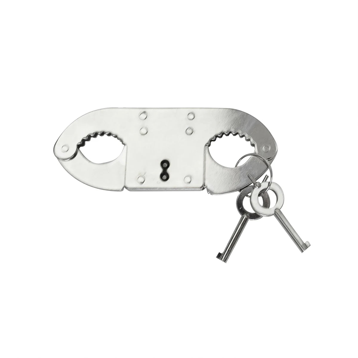 Thumbcuffs / Steel - Nickel Plated