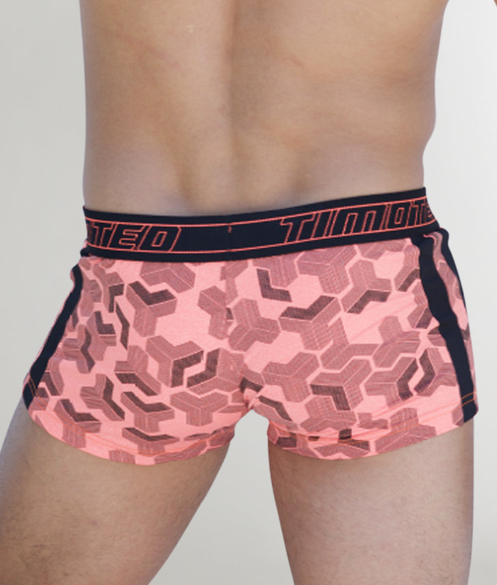 Timoteo Letterman Trunk - Pink / Small