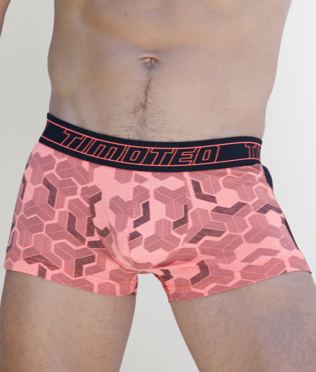 Timoteo Letterman Trunk - Pink / Small