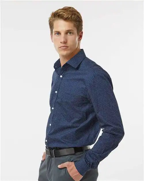 Tommy Hilfiger 13th105 Polka Dot Shirt - Navy Blazer