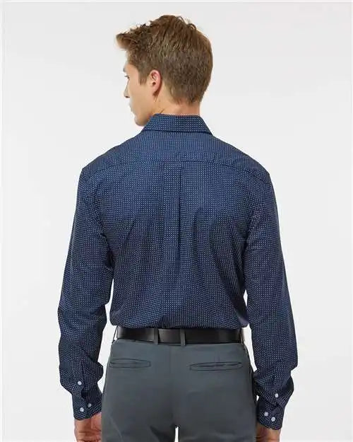 Tommy Hilfiger 13th105 Polka Dot Shirt - Navy Blazer