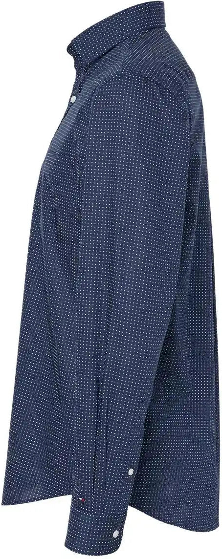 Tommy Hilfiger 13th105 Polka Dot Shirt - Navy Blazer