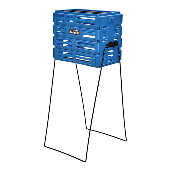 Tourna Ballport Deluxe W/ Wheels (80 Balls) (black) - Blu / Os