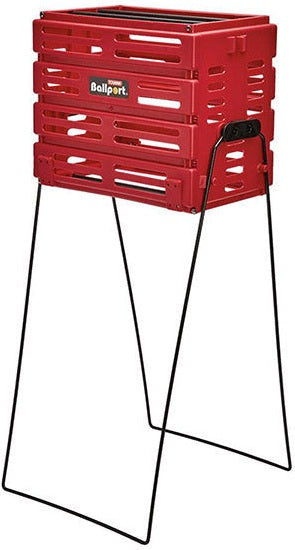 Tourna Ballport Deluxe W/ Wheels (80 Balls) (black)
