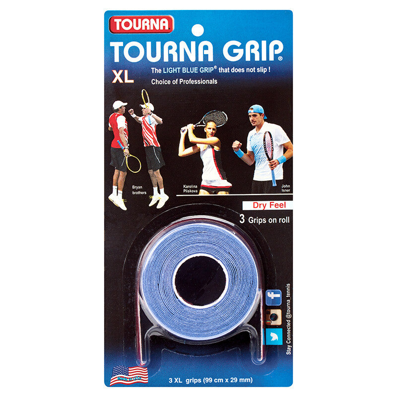 Tourna Grip ?Xl’ Blue (3x) - Os