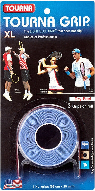 Tourna Grip Xl Overgrip (3x) - Blue