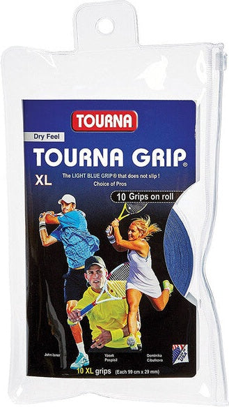 Tourna Grip Xl Overgrip Tour Pack (10x) - Blue