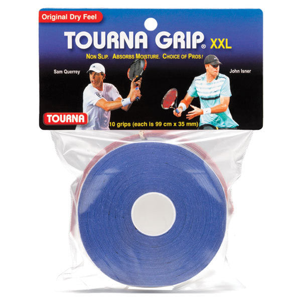 Tourna Grip ?Xxl’ Overgrip (10x) - Blu / Os