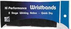 Tourna Hi-performance Wristband (1 Pair) - Black