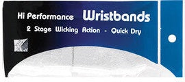 Tourna Hi-performance Wristband (1 Pair) - White