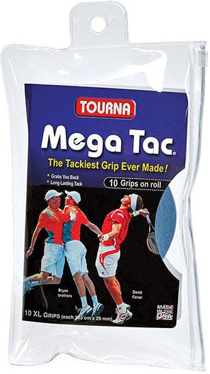 Tourna Mega Tac Overgrip (10x) - Blue