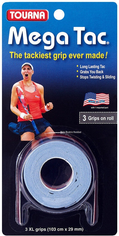 Tourna Mega Tac Overgrip (3x) - Blue