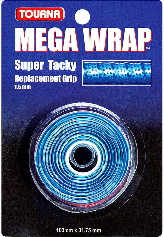 Tourna Mega Wrap Replacement Grip - Blue