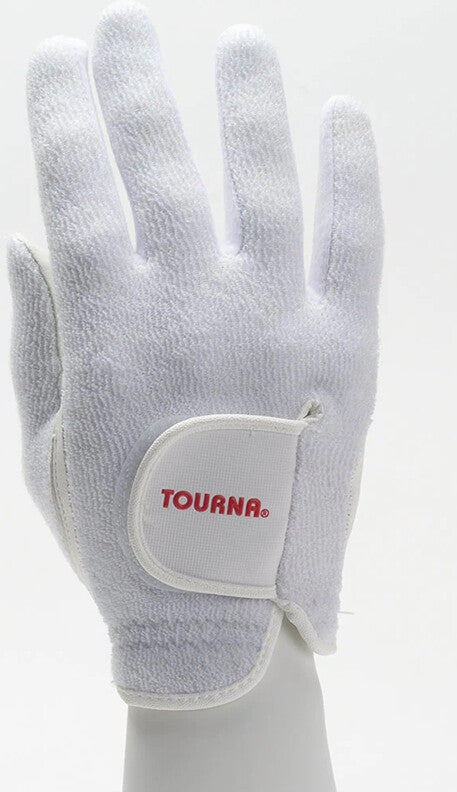 Tourna Men’s Racquet & Paddle Glove Full (r) - White Red