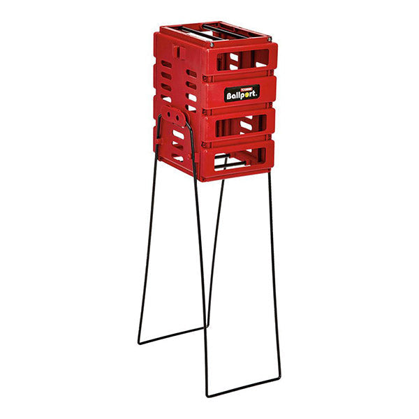Tourna Mini Ballport (36 Balls) (black) - Red / Os