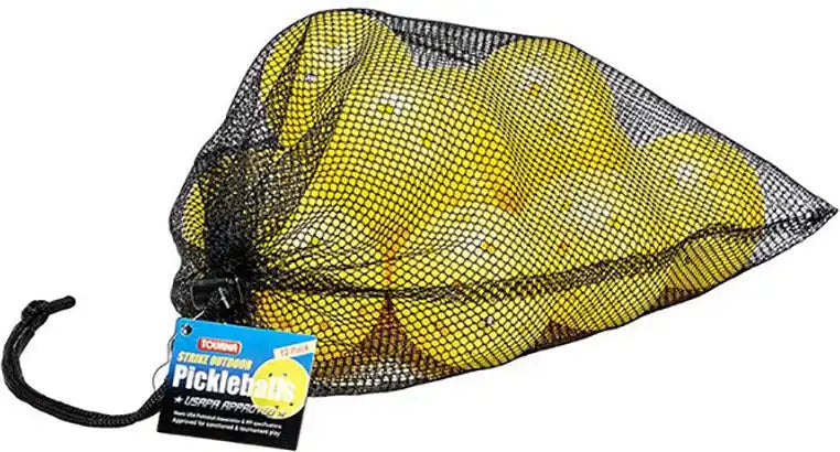 Tourna Outdoor Pickleballs 12x Yellow