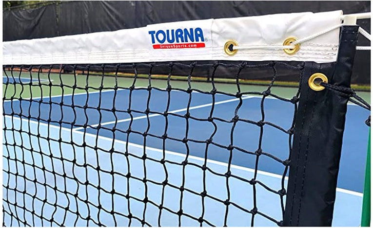 Tourna Permanent Pickleball Net - Blk / Os