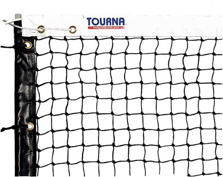 Tourna Permanent Pickleball Net - Blk / Os