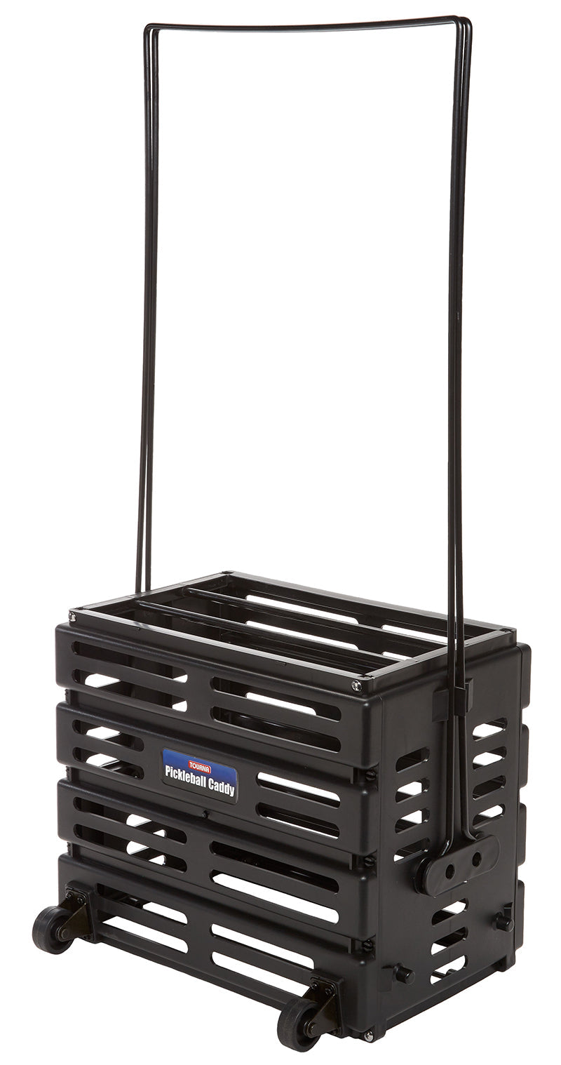 Tourna Pickleball Caddy Deluxe with Wheels - Blk / Os