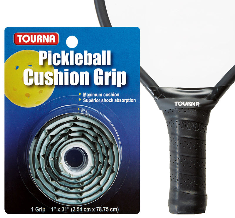 Tourna Pickleball Cushion Grip (1x) (black) - Blk / Os