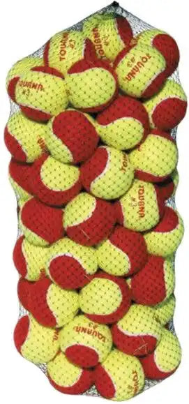 Tourna Stage 3 Red Tennis Balls 60x - Yellow