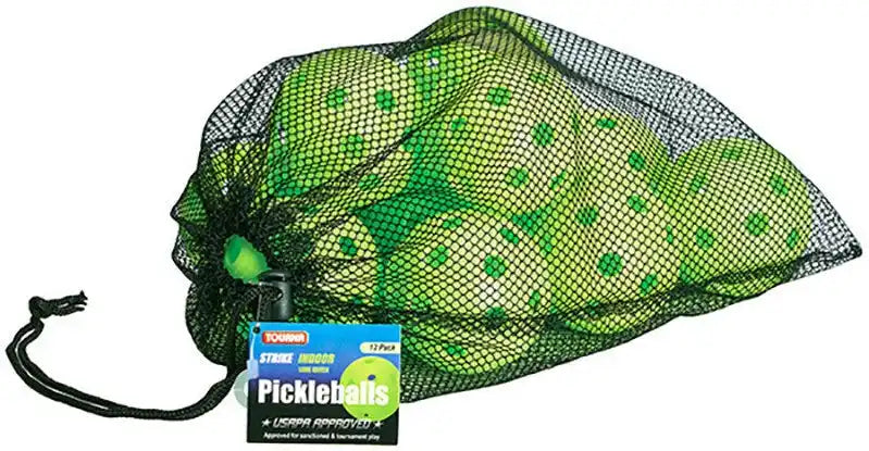 Tourna Strike Indoor Pickleballs 12x Lime
