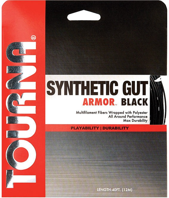 Tourna Synthetic Gut Armor Black 17g - 17