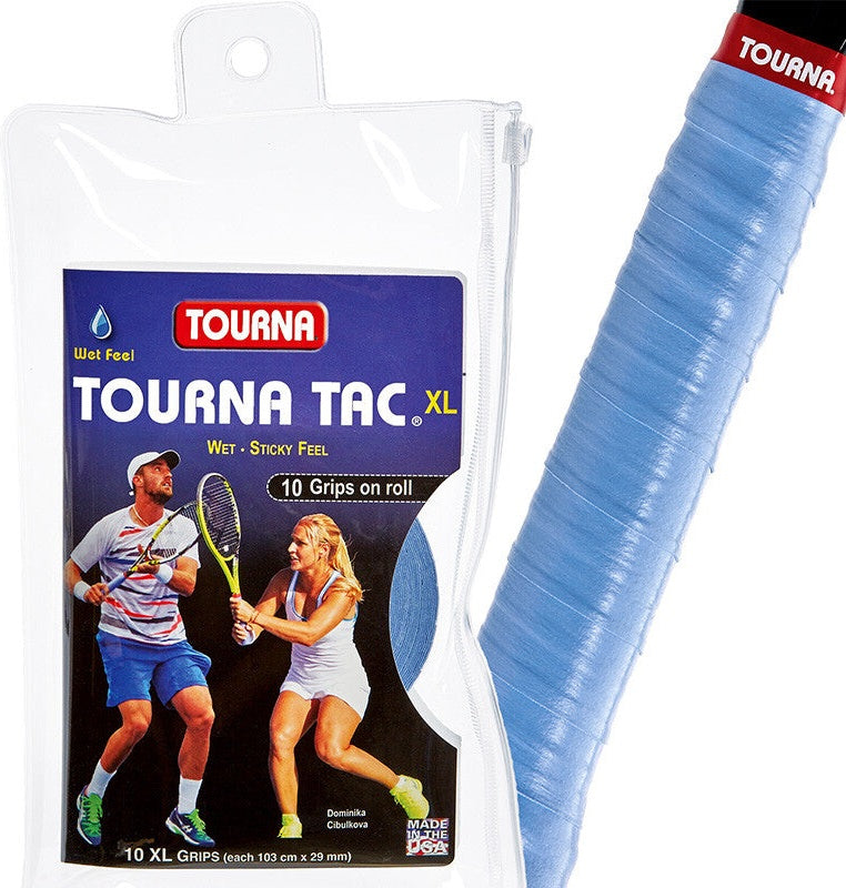 Tourna Tac Xl Overgrip (10x) - Blue