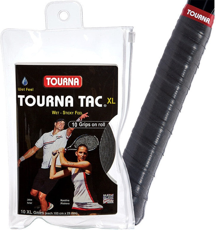 Tourna Tac Xl Overgrip (30x) Vinyl Case - Black