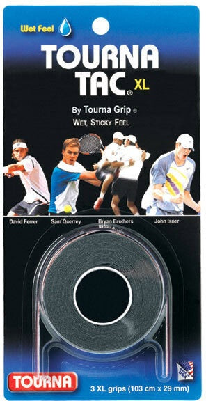 Tourna Tac Xl Overgrip (3x) - Black