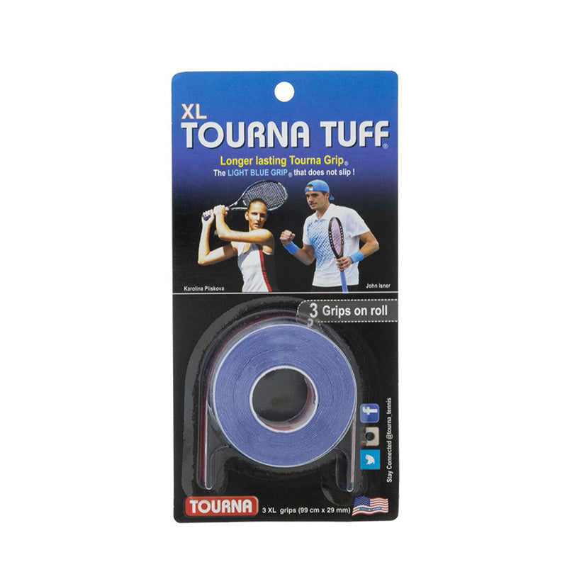 Tourna Tuff Xl Overgrip (3x) - Blu / Os