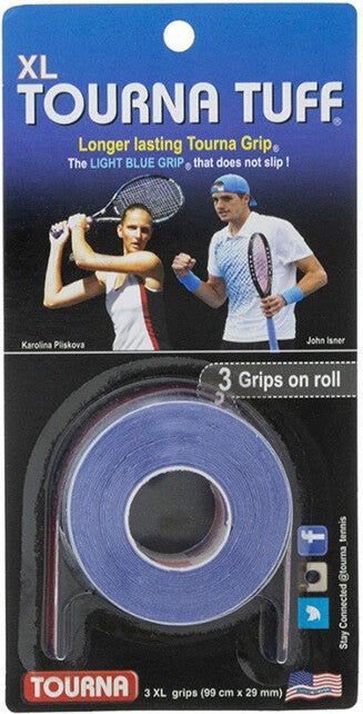 Tourna Tuff Xl Overgrip (3x) - Blue
