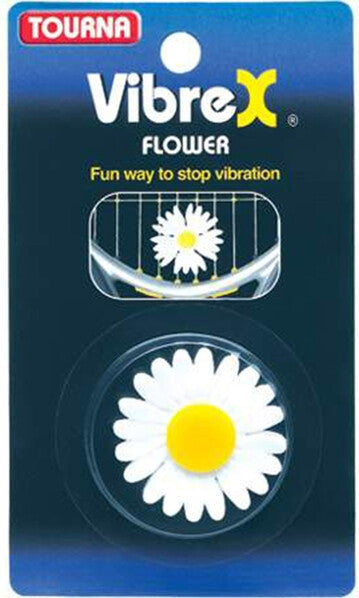 Tourna Vibrex Flower Dampener (1x) - White Yellow