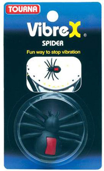 Tourna Vibrex Spider Dampener (1x) - Black Red