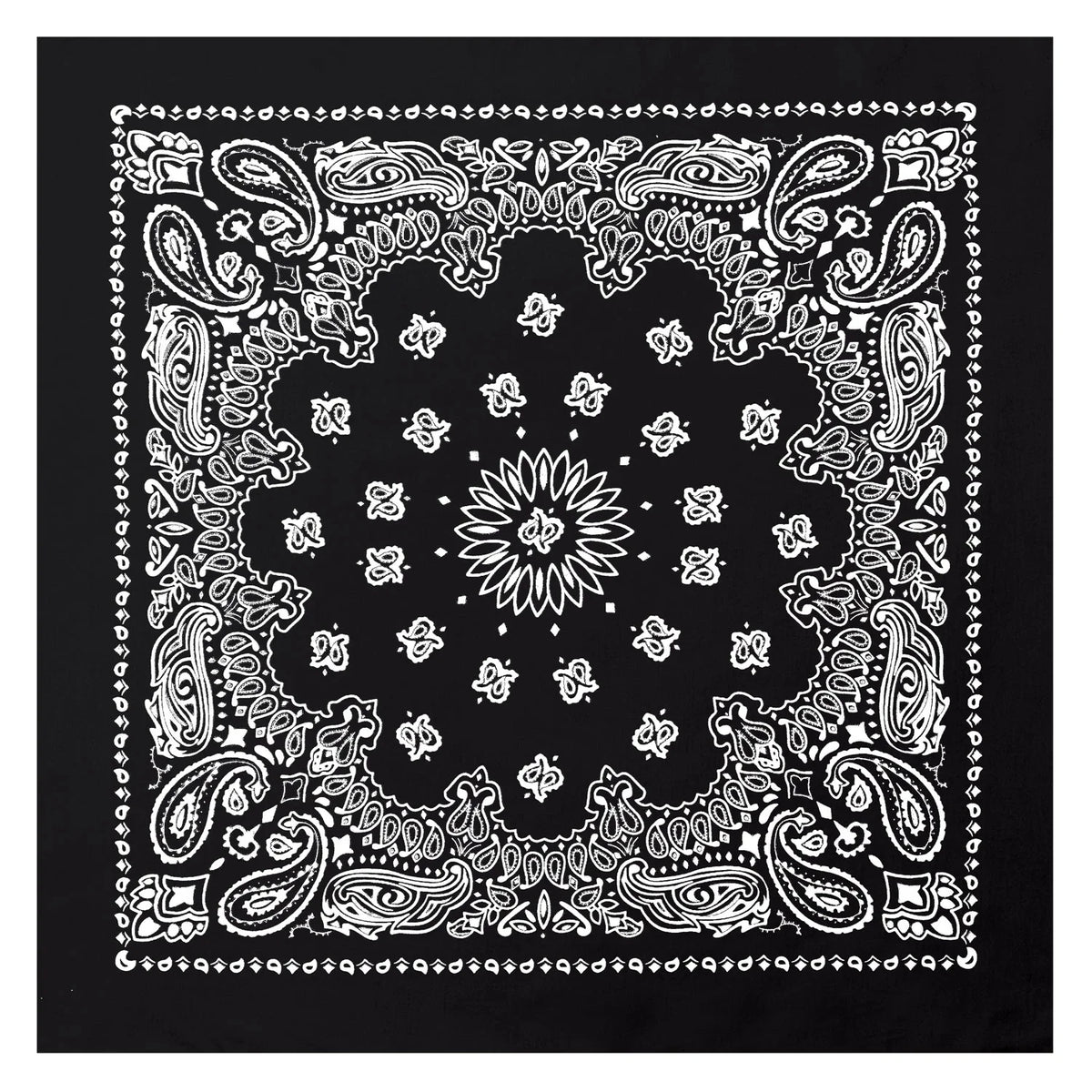 Trainmen Paisley Bandana - 22’’ x