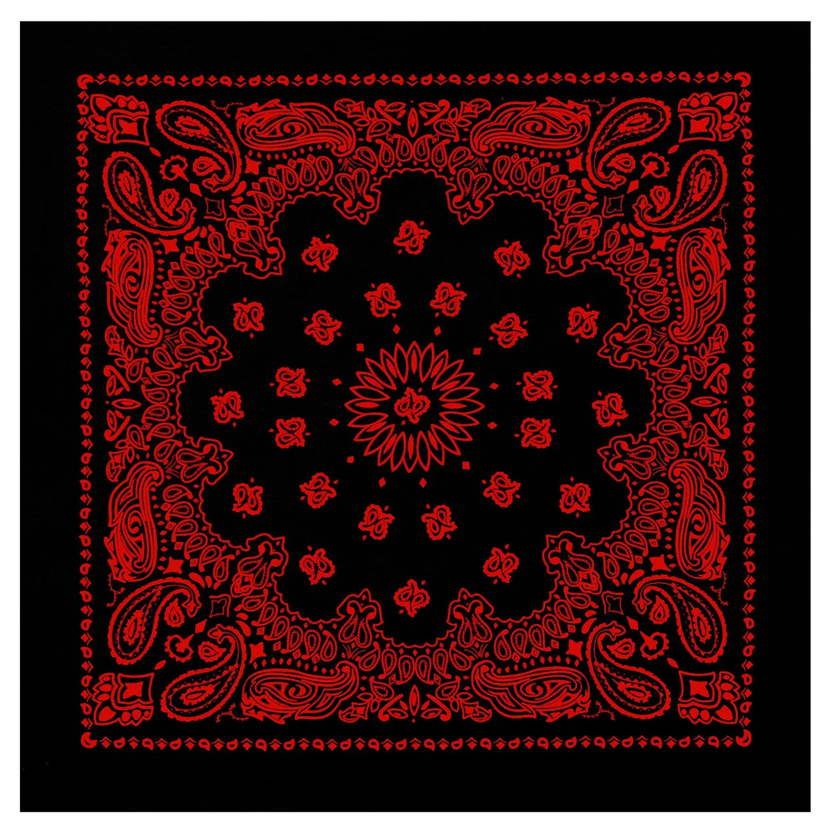 Trainmen Paisley Bandana - 22’’ x