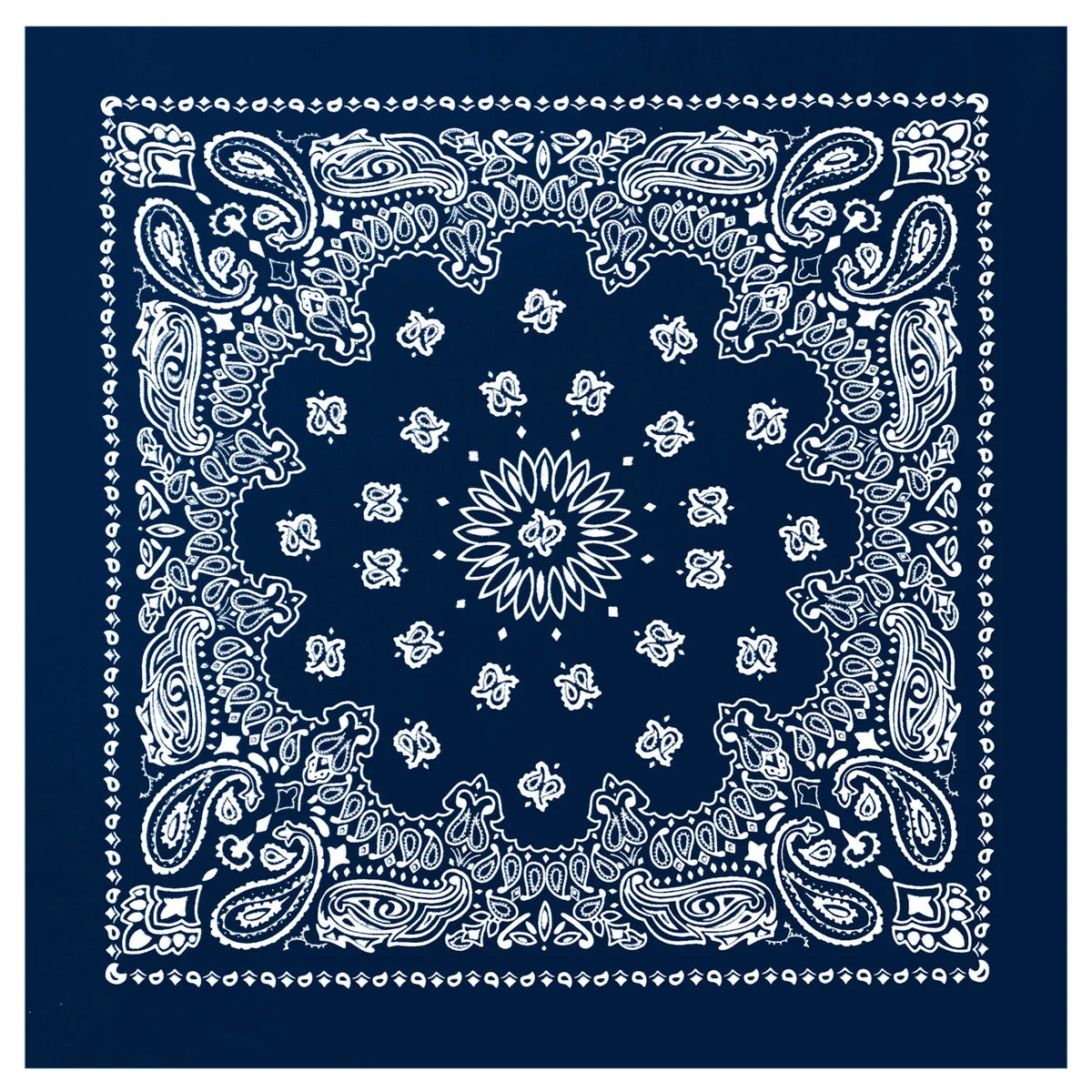 Trainmen Paisley Bandana - 22’’ x