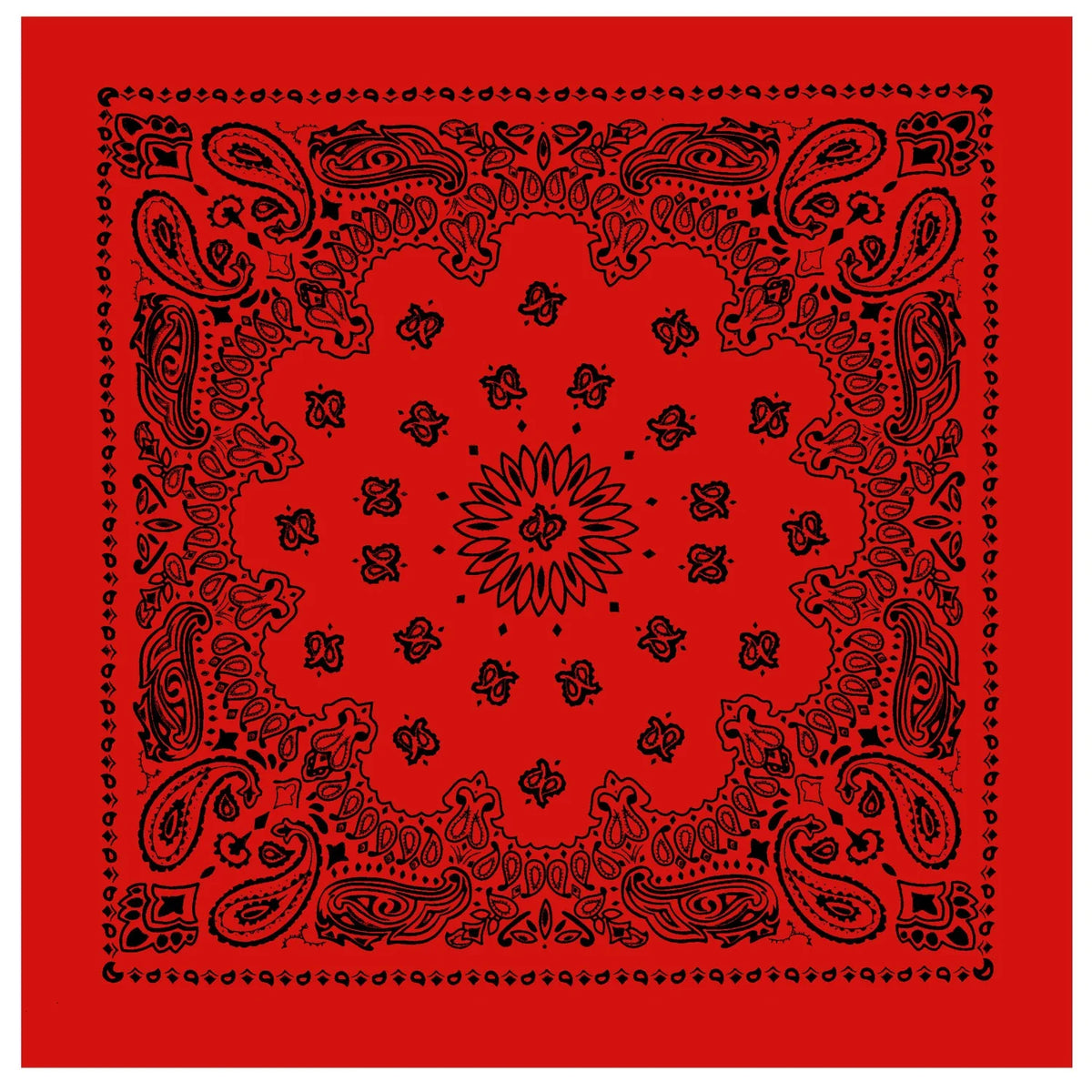 Trainmen Paisley Bandana - 22’’ x