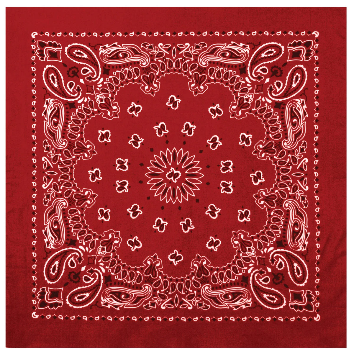 Trainmen Paisley Bandana - 22’’ x