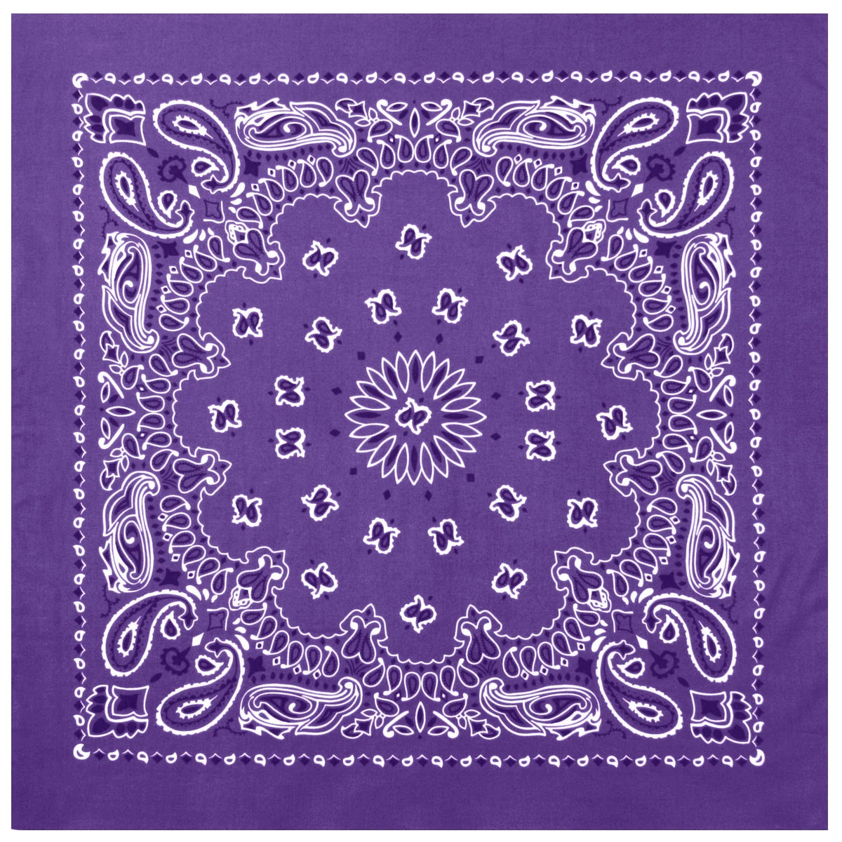 Trainmen Paisley Bandana - 22’’ x