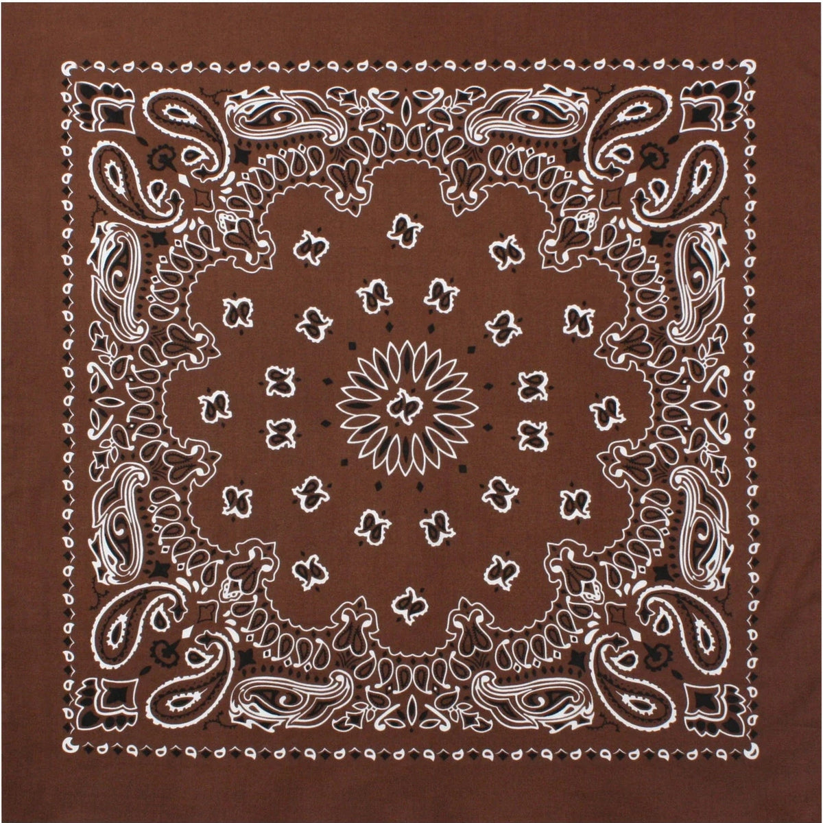 Trainmen Paisley Bandana - 22’’ x