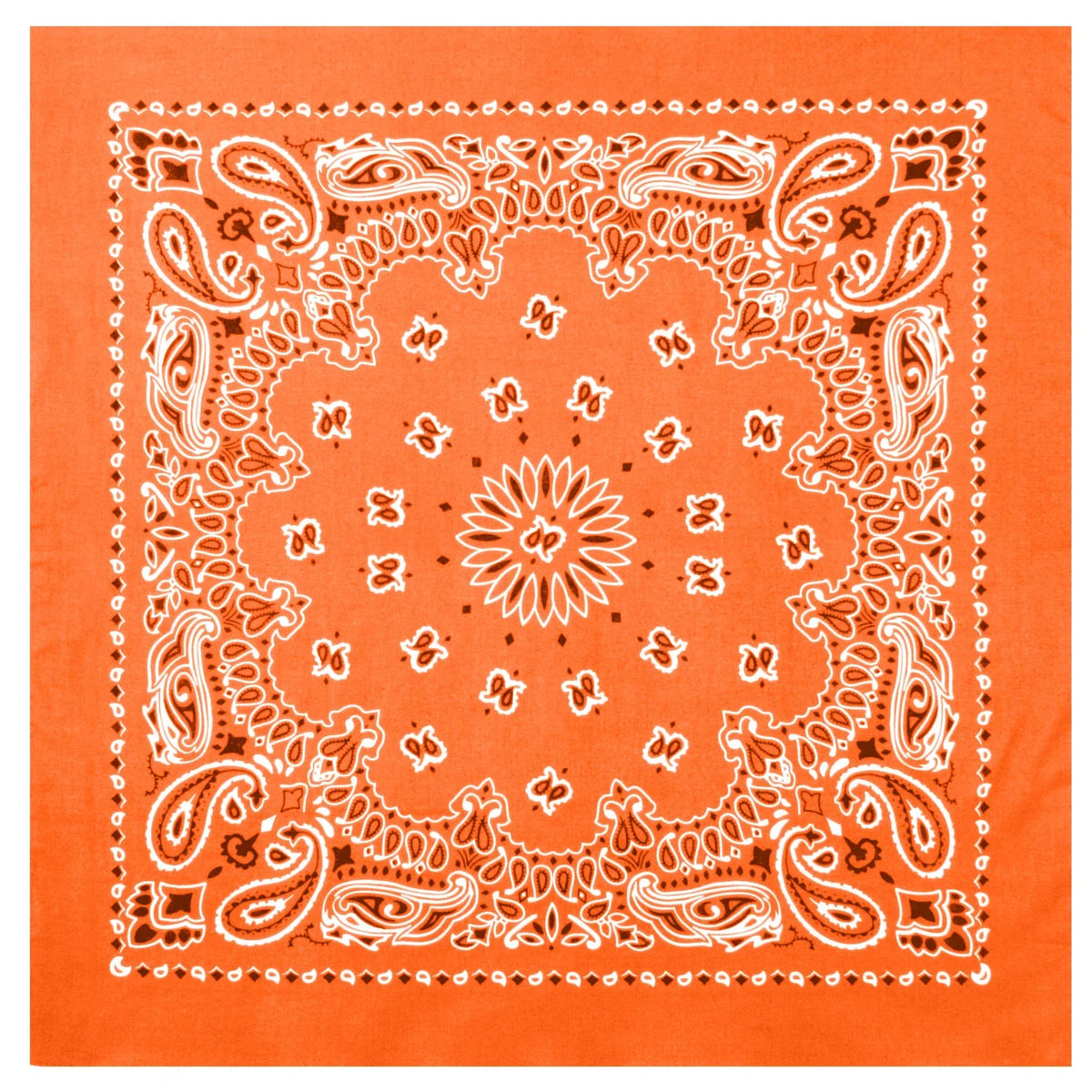 Trainmen Paisley Bandana - 22’’ x