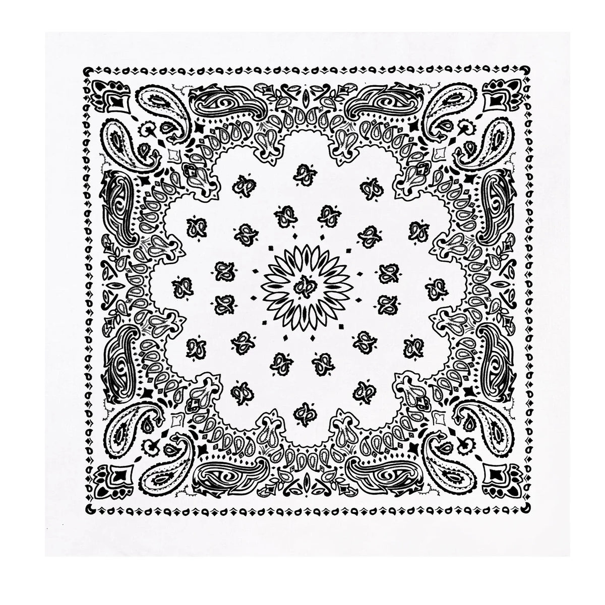 Trainmen Paisley Bandana - 22’’ x