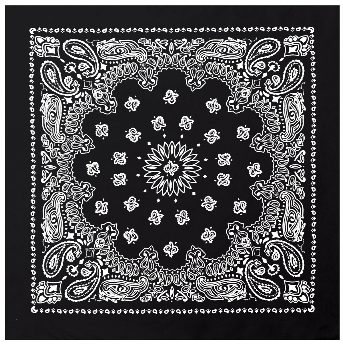 Trainmen Paisley Bandana – Extra-large - 27” x 27’’