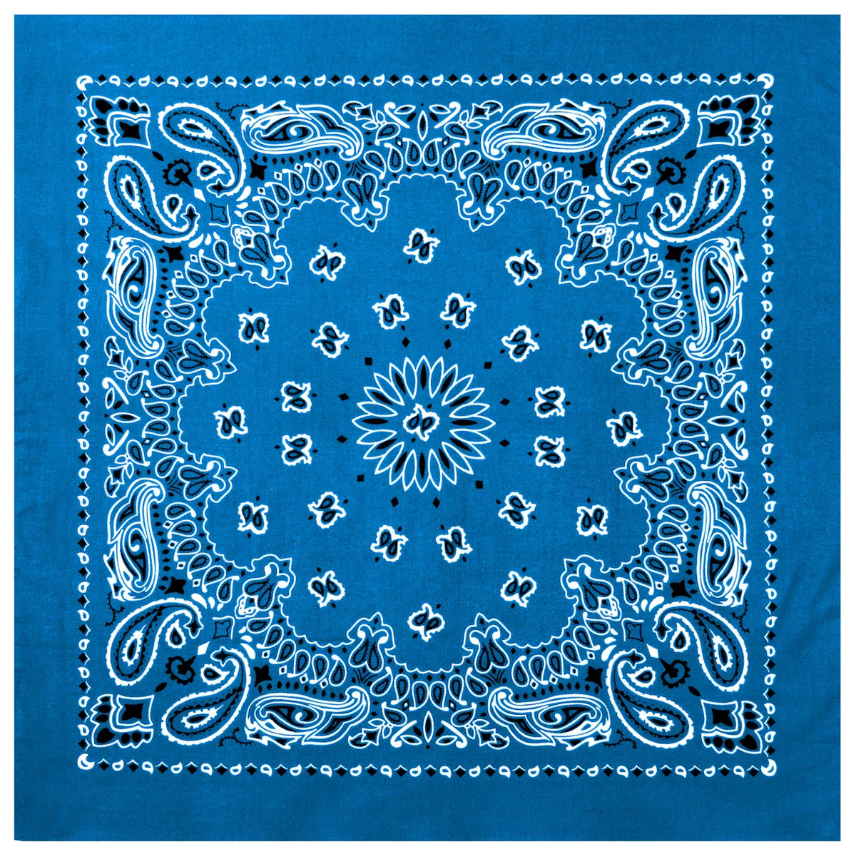Trainmen Paisley Bandana – Extra-large - 27” x 27’’