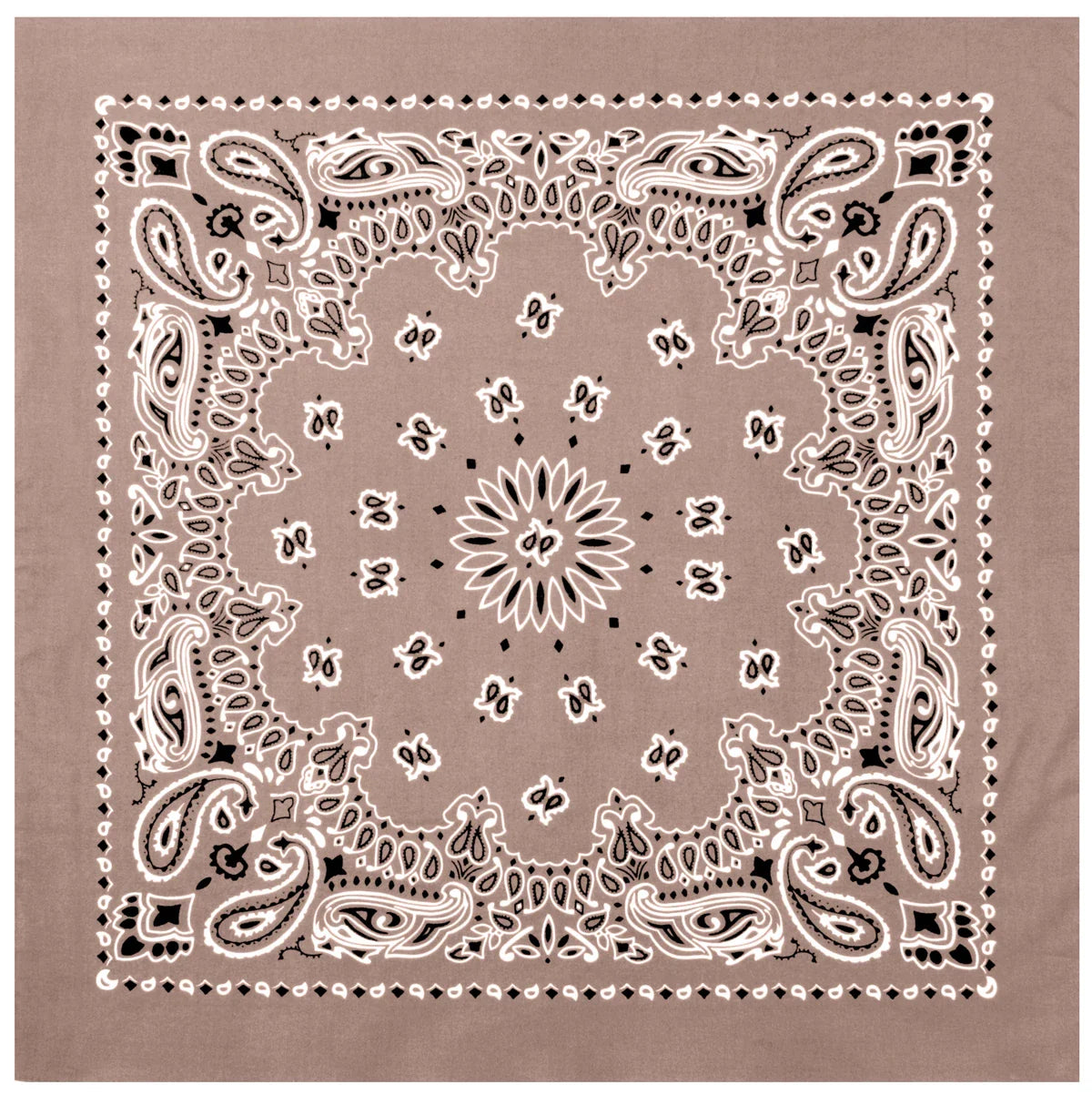 Trainmen Paisley Bandana – Extra-large - 27” x 27’’